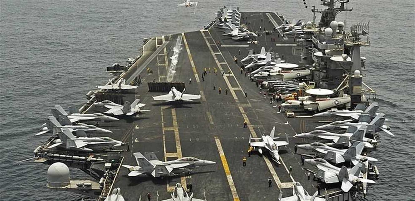 US aircraft carrier docks near Phuket