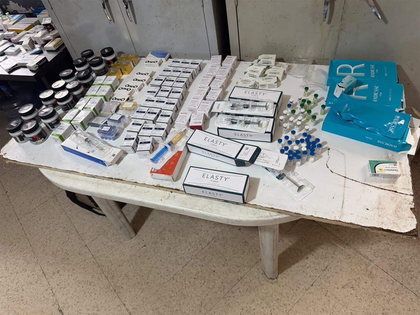 Customs uncover items after worker detention