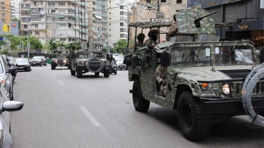 Security meeting in Baabda today