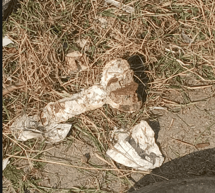 Old mortar shell found at Tripoli Sentries