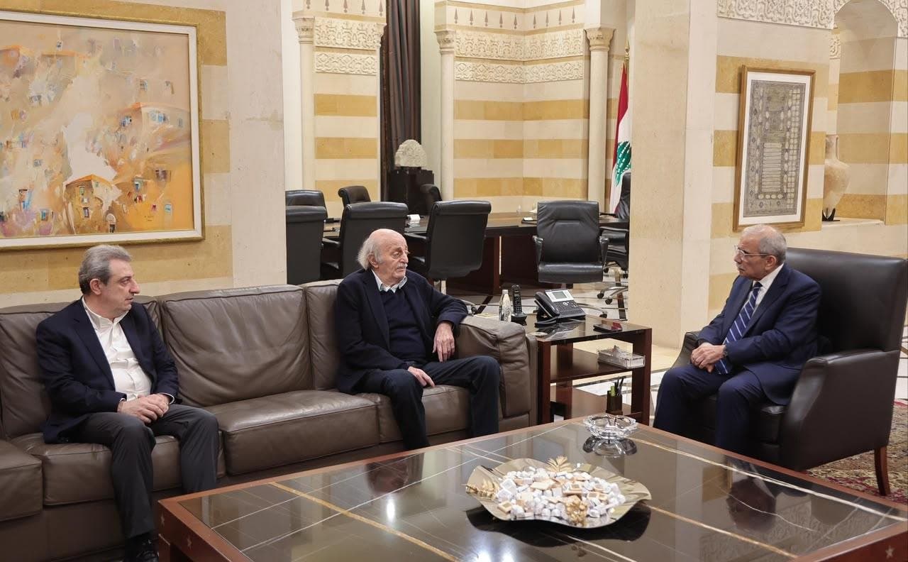 Salam and Jumblatt political updates