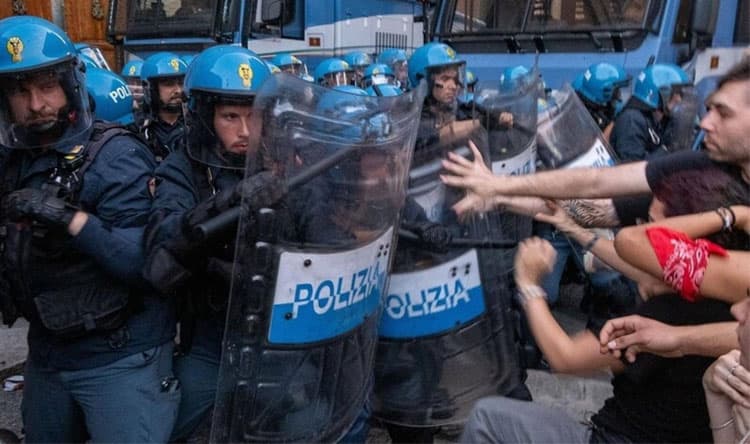 Italy Protests Lead to Over 60 Injuries