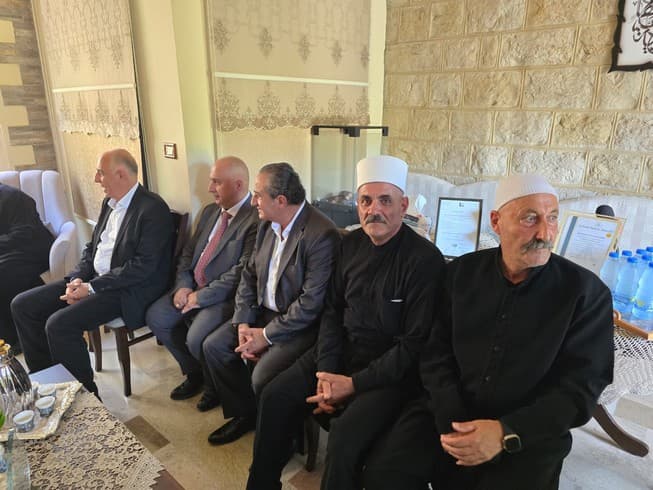 وفد من الجمهورية القوية في مرجعيون وحاصبيا