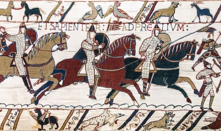 نسيج بايو يعيد غزو 1066 إلى إنكلترا