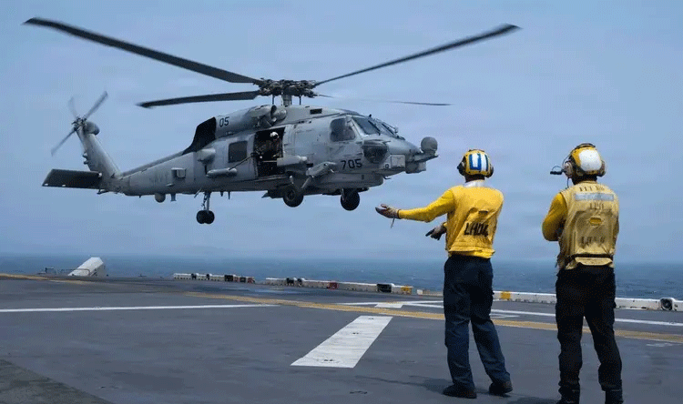 US Forces Halt Vessel Near Iran Ports