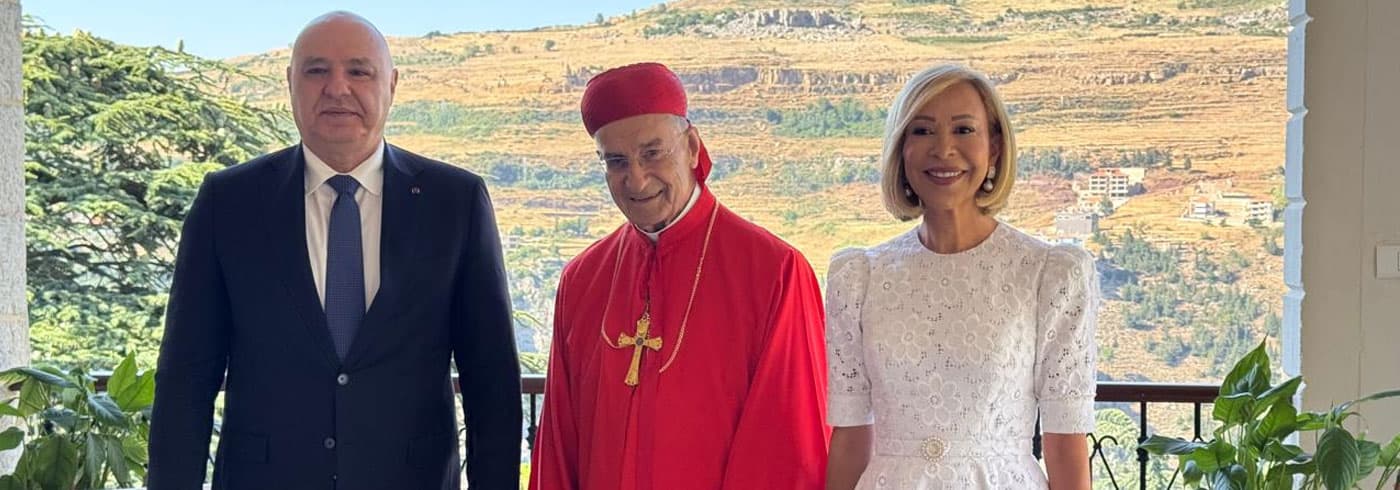 Aoun Attends Patriarch Huwayik Beatification