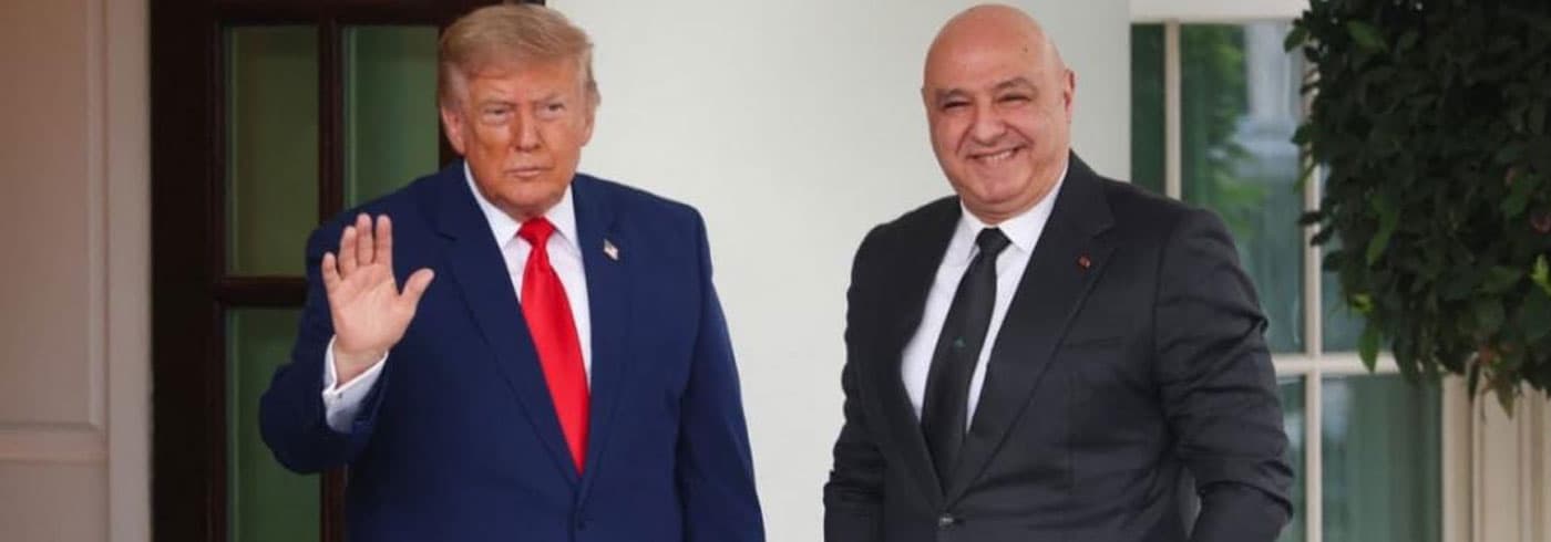 Aoun's Visit to the White House