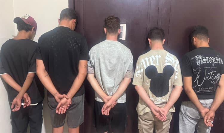 Lebanese Forces Detain 5 with Drugs