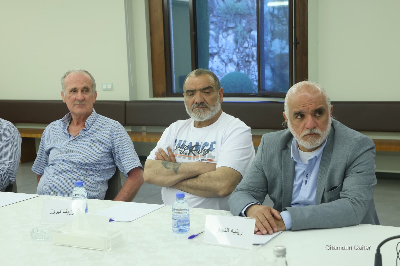جعجع تلتقي بمسؤول جرف الثلوج في الأرز