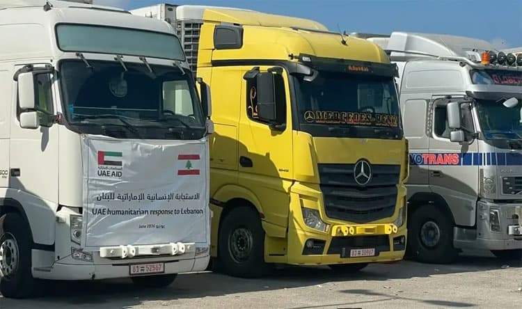الإمارات ترسل دفعة جديدة لمساعدة لبنان