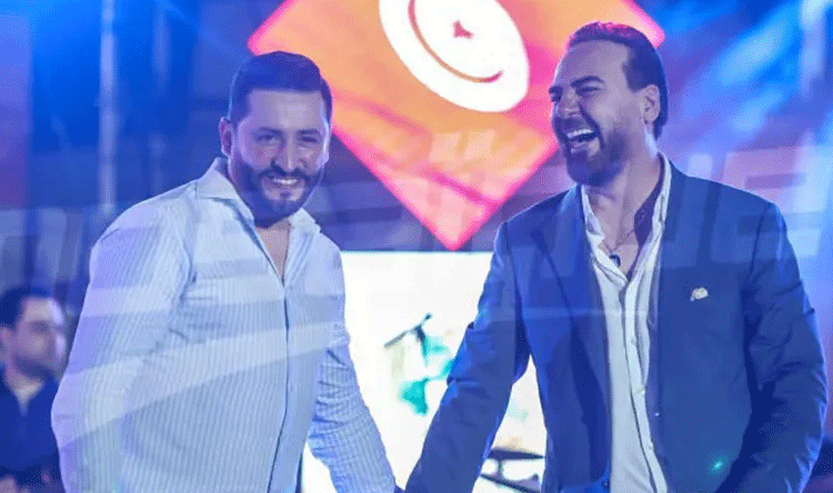 Wael Jassar and Ruoof Maher at Bizerte Festival