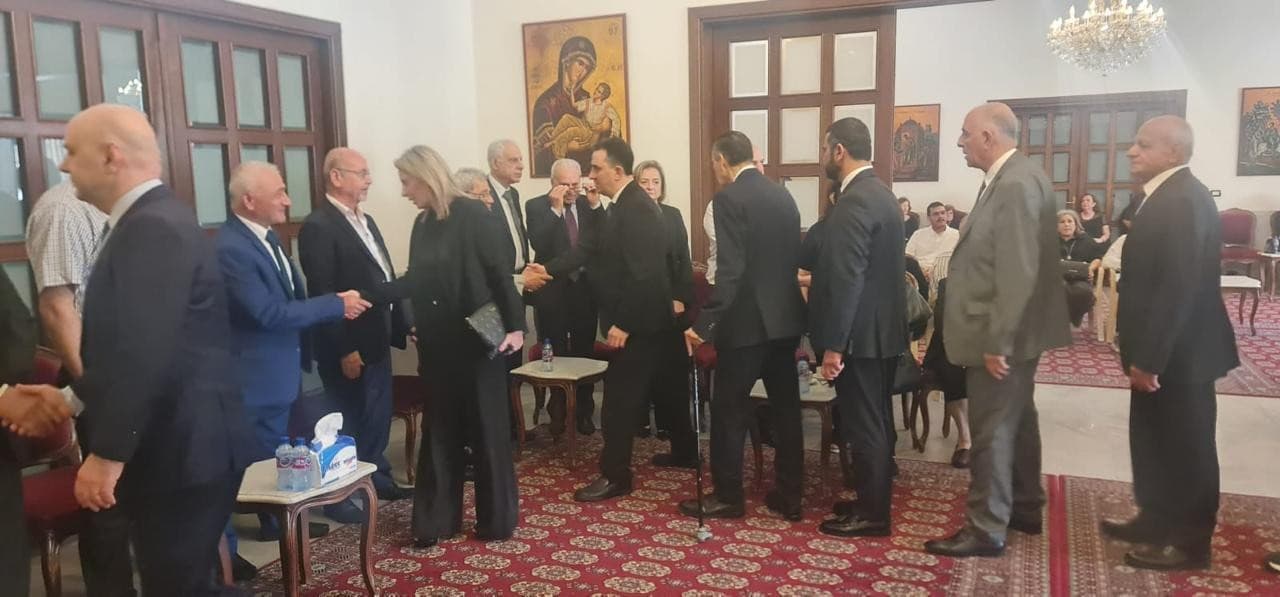 Lebanese Forces Delegation Visits to Pay Respects
