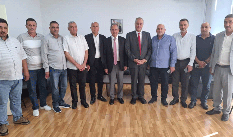 الصدي يلتقي السفير الفرنسي ومسؤول الدفاع المدني وفداً عكارياً