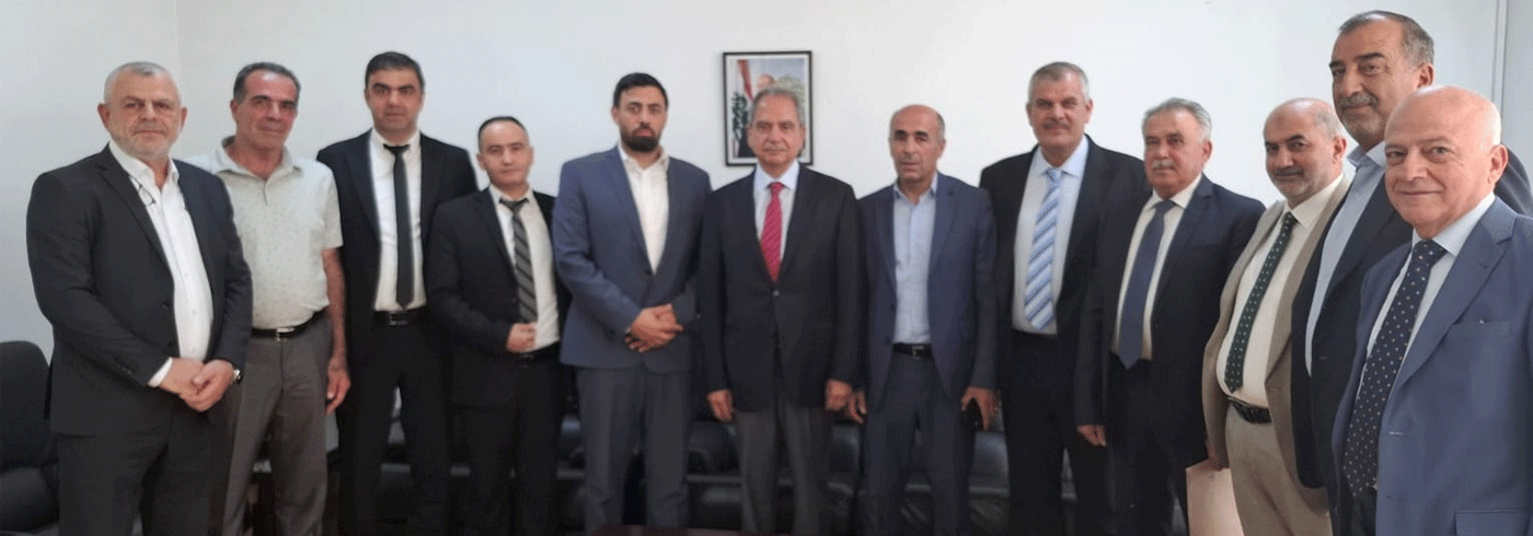 الصدي يوقع عقد للمياه مع الليطاني ويدعو وفود محلية
