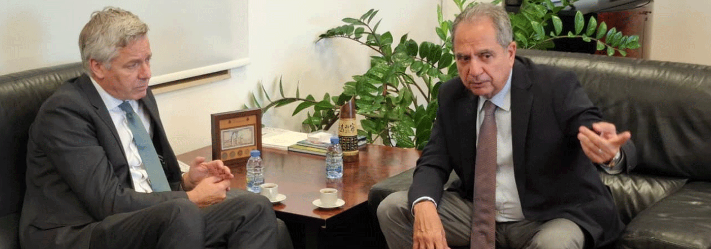 Al-Sadi Holds Talks with German Ambassador in Lebanon