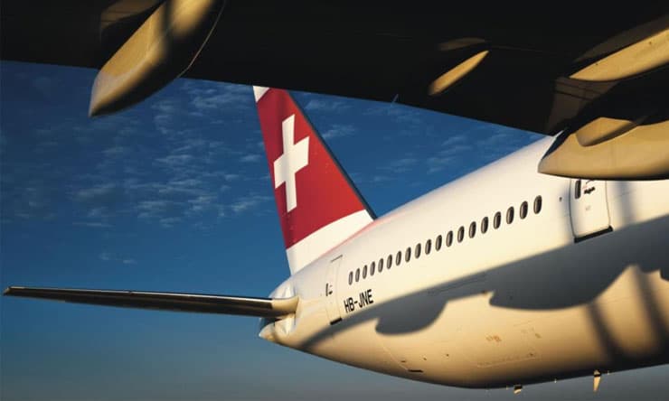 استئناف رحلات سويسرا وإسرائيل عبر Swiss Air