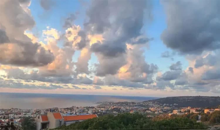 Lebanese Forces: Weather shifts from rain to heat