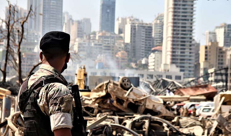 Lebanese Forces on Army and Militia Mergers