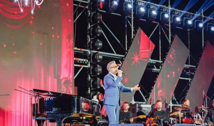 Marwan Khoury in Damascus Sends Greetings from Beirut