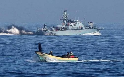 Three fishermen wounded by gunfire west of Gaza
