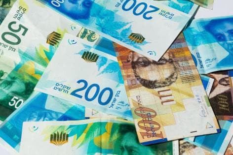 العملات تتجه ببطء نحو الارتفاع مقابل الشيكل