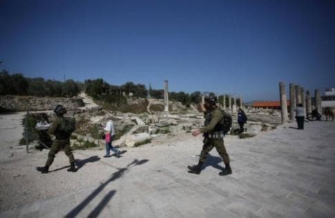Occupation Increases Excavations in Sebastia