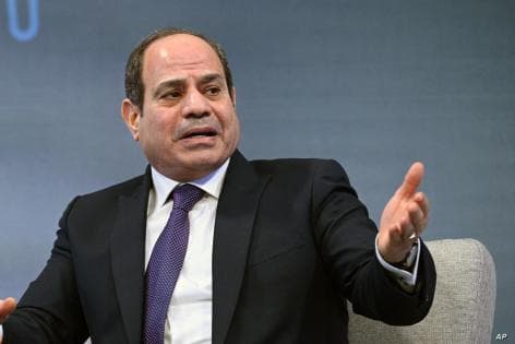 Sisi opposes forced Palestinian displacements