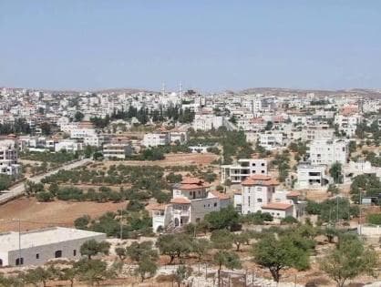 Occupation plans land seizure in Deir Debwan and road construction east of Ramallah