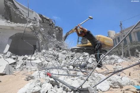 ناجي سرحان يوضح تكلفة وإعادة إعمار غزة