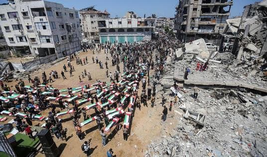 Arab nations denounce Israel in Gaza