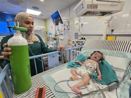 Gaza Faces Risk of Oxygen Station Closure