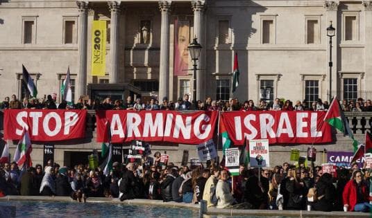 Ex-ambassadors urge end to arms to Israel