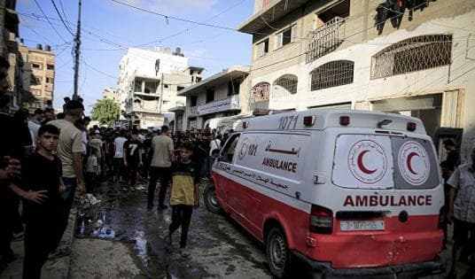 Gaza casualties: 4 martyrs, 5 wounded