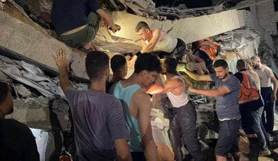 Gaza: 5 dead by forces, 21 injured in collapse