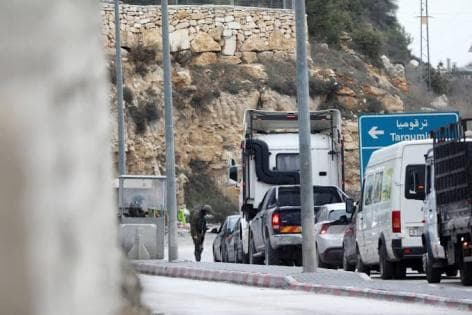 West Bank occupation includes 942 checkpoints