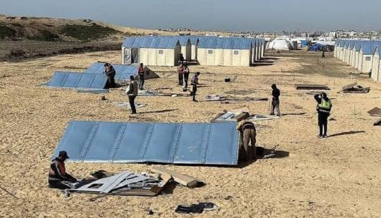 Gaza Projects and Displacement Reality