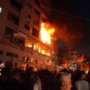 مقتل مواطن وزوجته بقصف الاحتلال غرب غزة