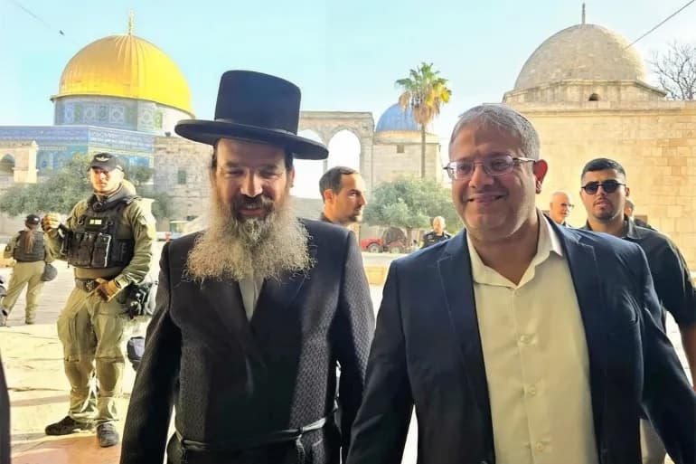 القدس: بن غفير يقتحم الأقصى في تصعيد كبير