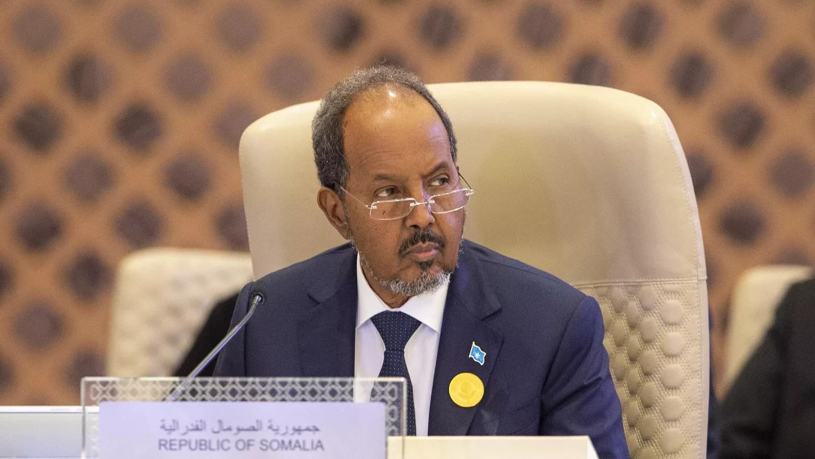 Somali President Opposes Israeli Troops