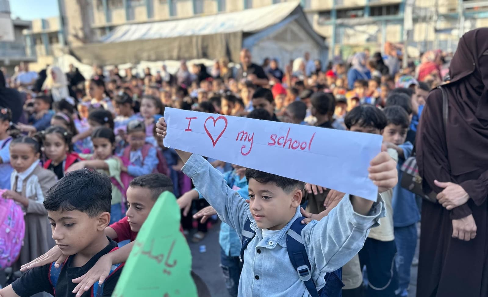 UNRWA: About 97,000 Students in Gaza