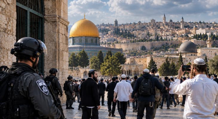 Settlers Enter Al-Aqsa During Sukkot
