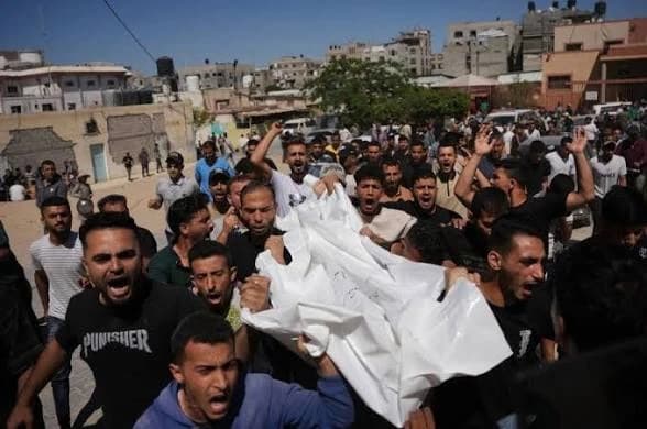 Palestinian dies in Khan Yunis tent bombing