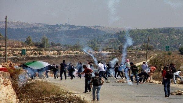 Suffocation injuries in Ramallah and Jenin raids