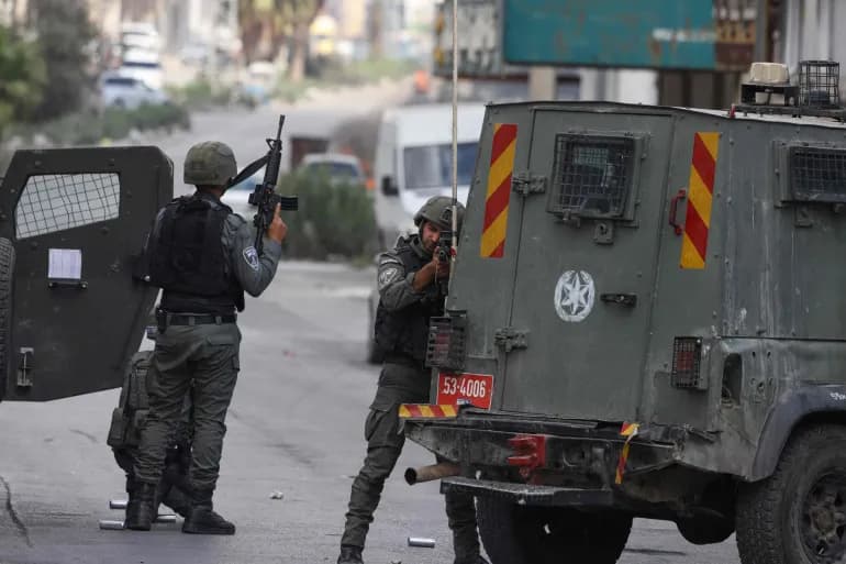 Israeli forces enter Tulkarm center