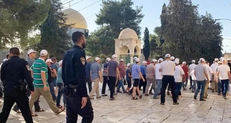 9123 settlers enter Al-Aqsa during Feast