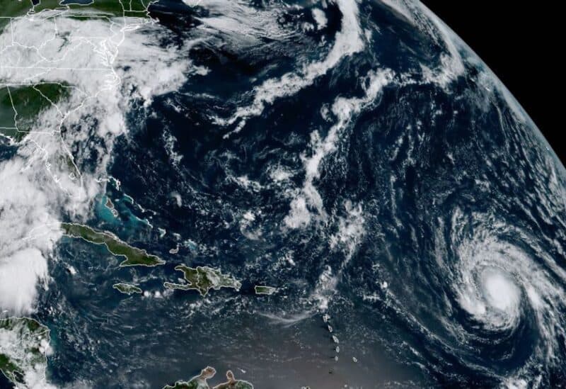 Hurricane Iasias downgraded to Category 1 in Florida