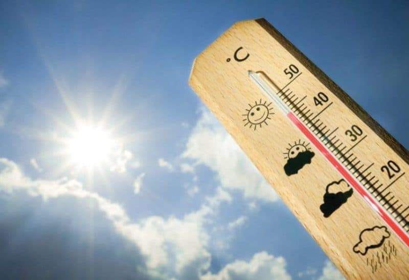 Next week to stay hot with 38°C heat