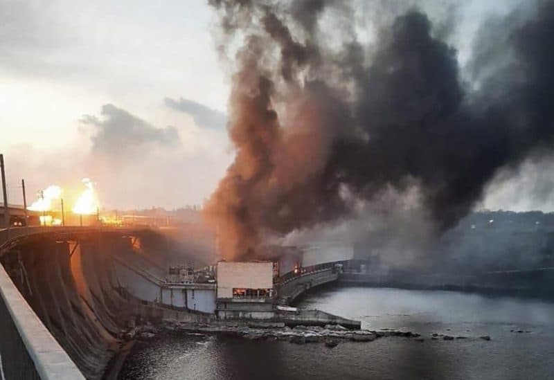 Ukraine thermal plant stops after Russian strike