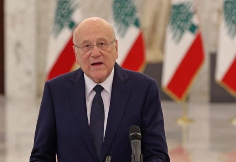Miqati Discussed Lebanon-Syria Plan