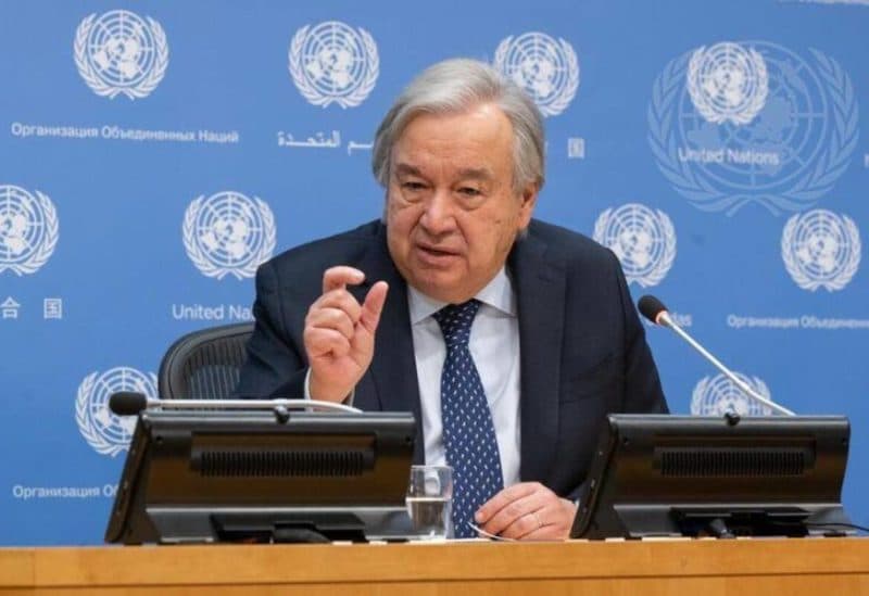 Guterres warns of rising conflicts and AI risks